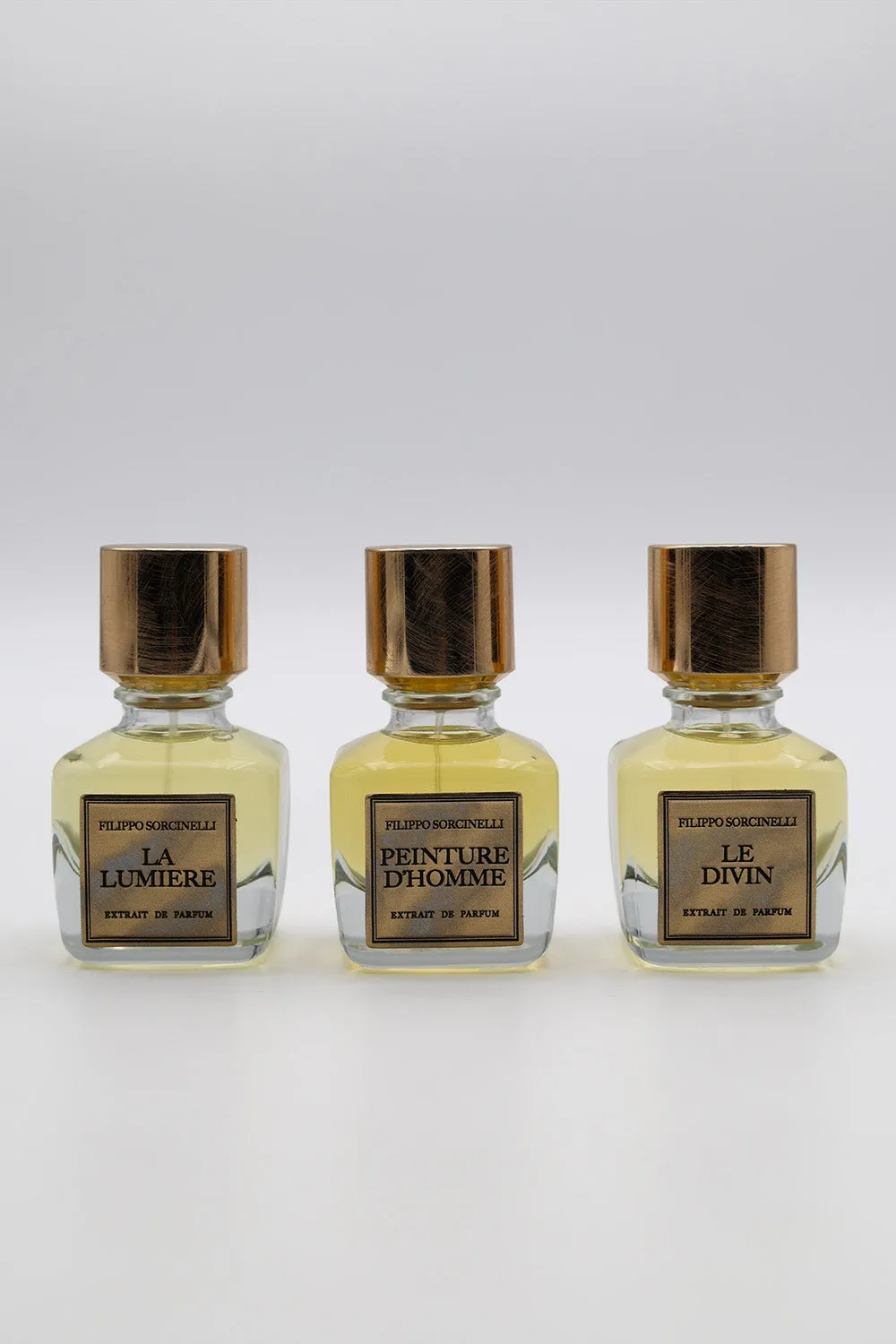 Filippo Sorcinelli Unico Suono parfume 3x30 ml træsæt