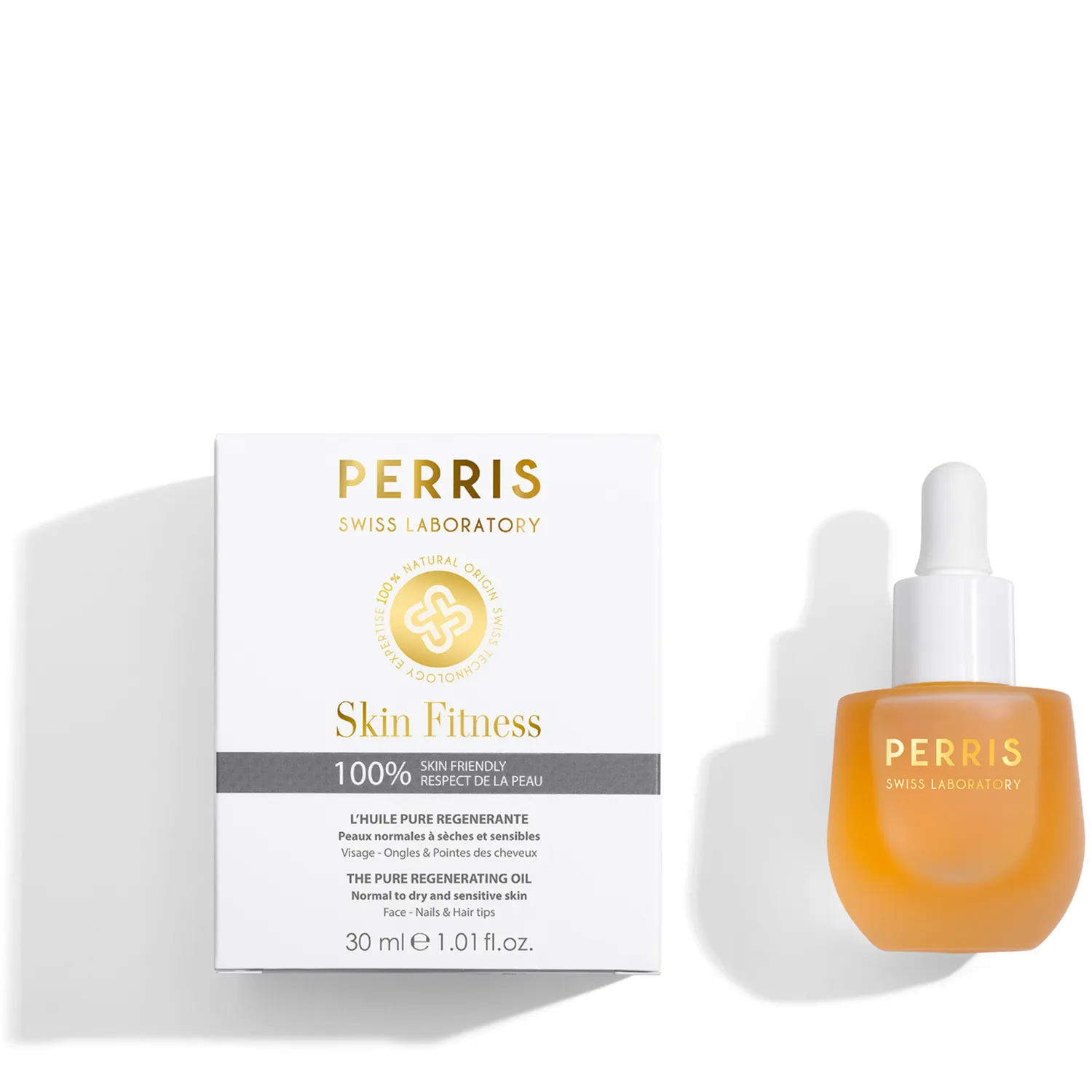 Perris Monte Carlo Pure Regenerating Oil ansigtsolie 30 ml naturlig