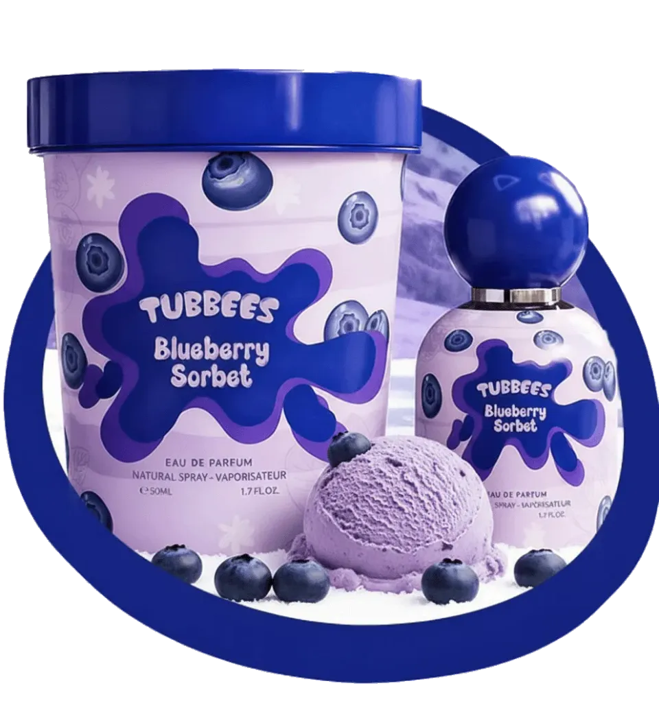 Tubbees Blueberry Sorbet parfume med blåbær