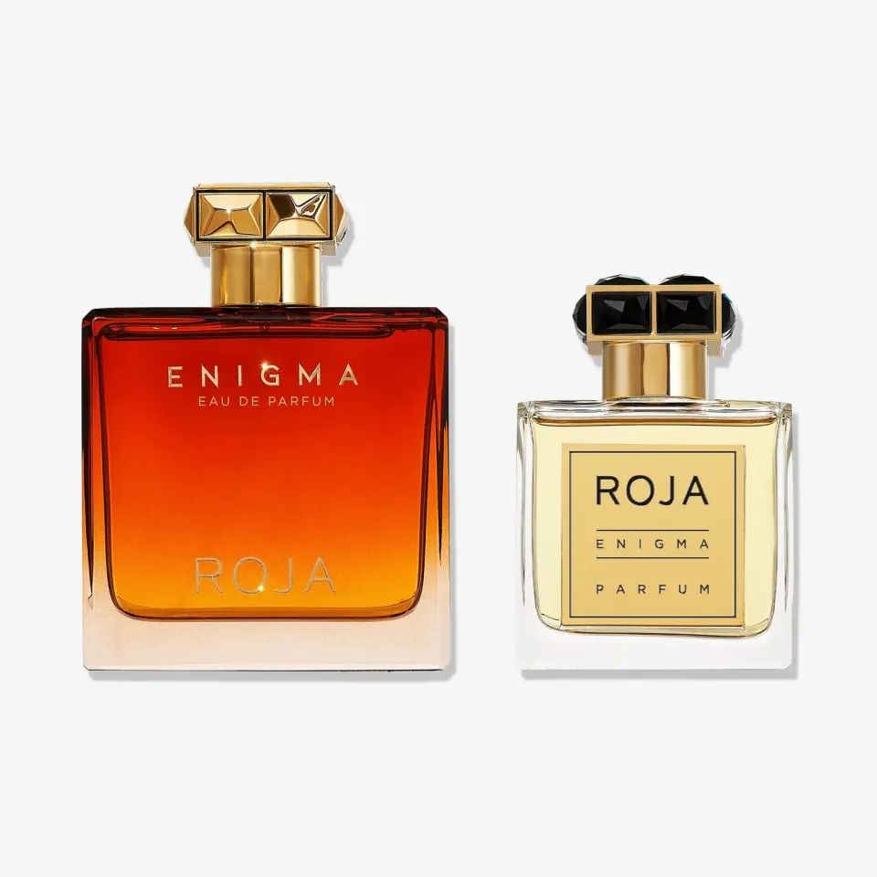 Roja Enigma gaveæske parfume sød amberduft