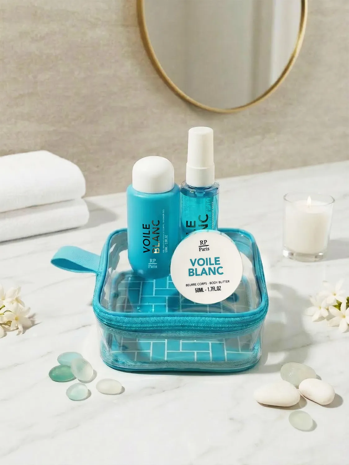 RP Paris RP Pop Voile Blanc travelsæt pitahaya 3 dele