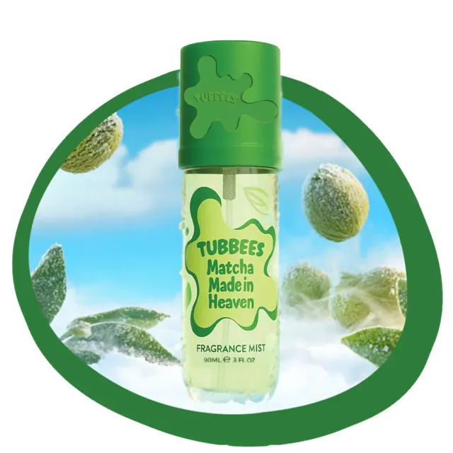 Tubbees Matcha Made in Heaven body mist matcha