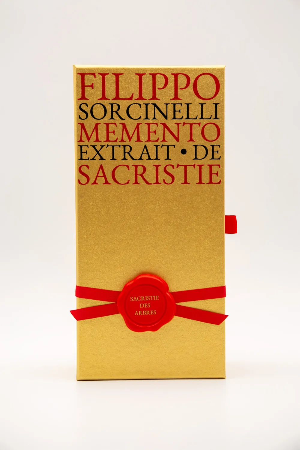 Filippo Sorcinelli Memento Sacristie Des Arbres parfume 100 ml