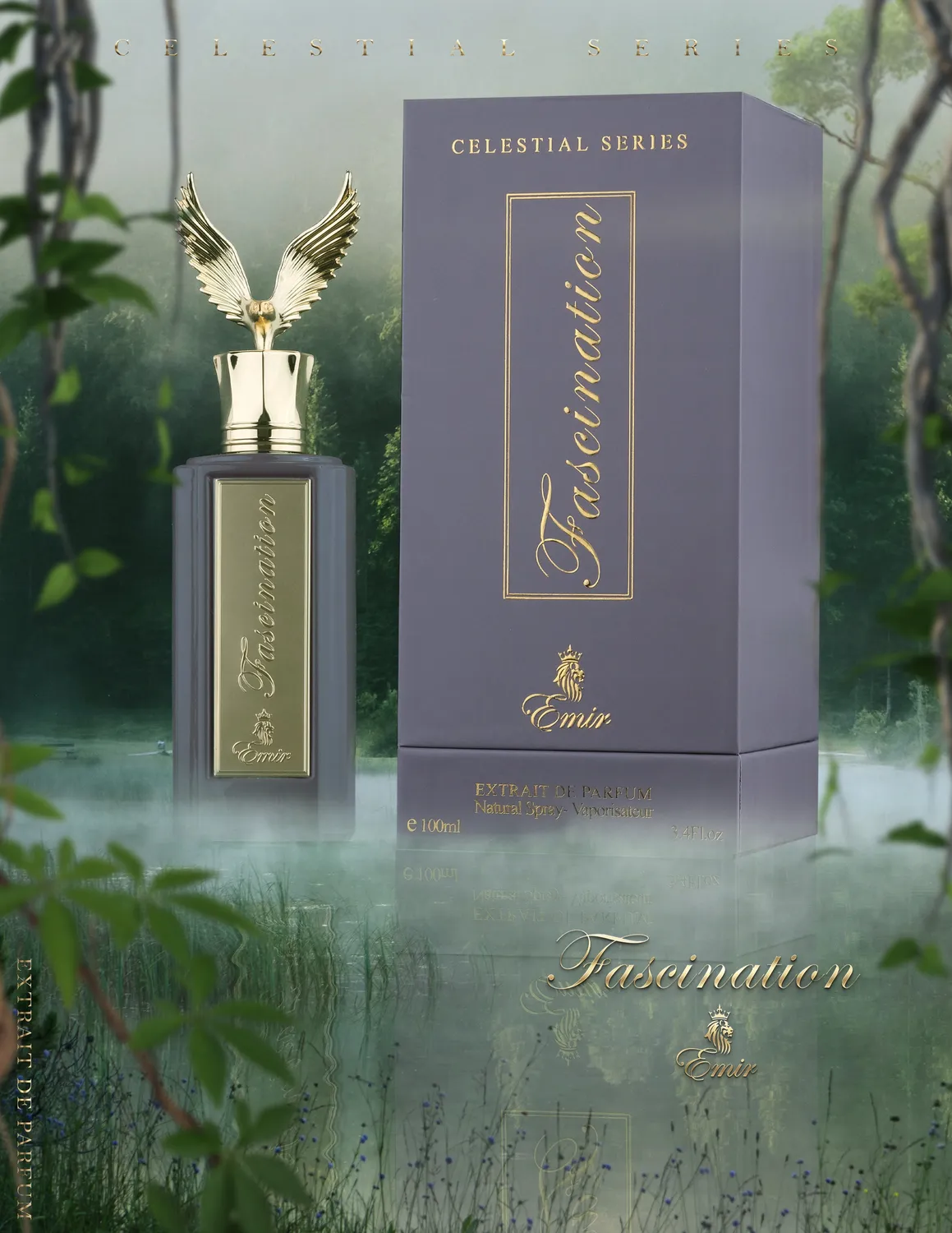 Paris Corner Emir Fascination eau de parfum 100ml træ