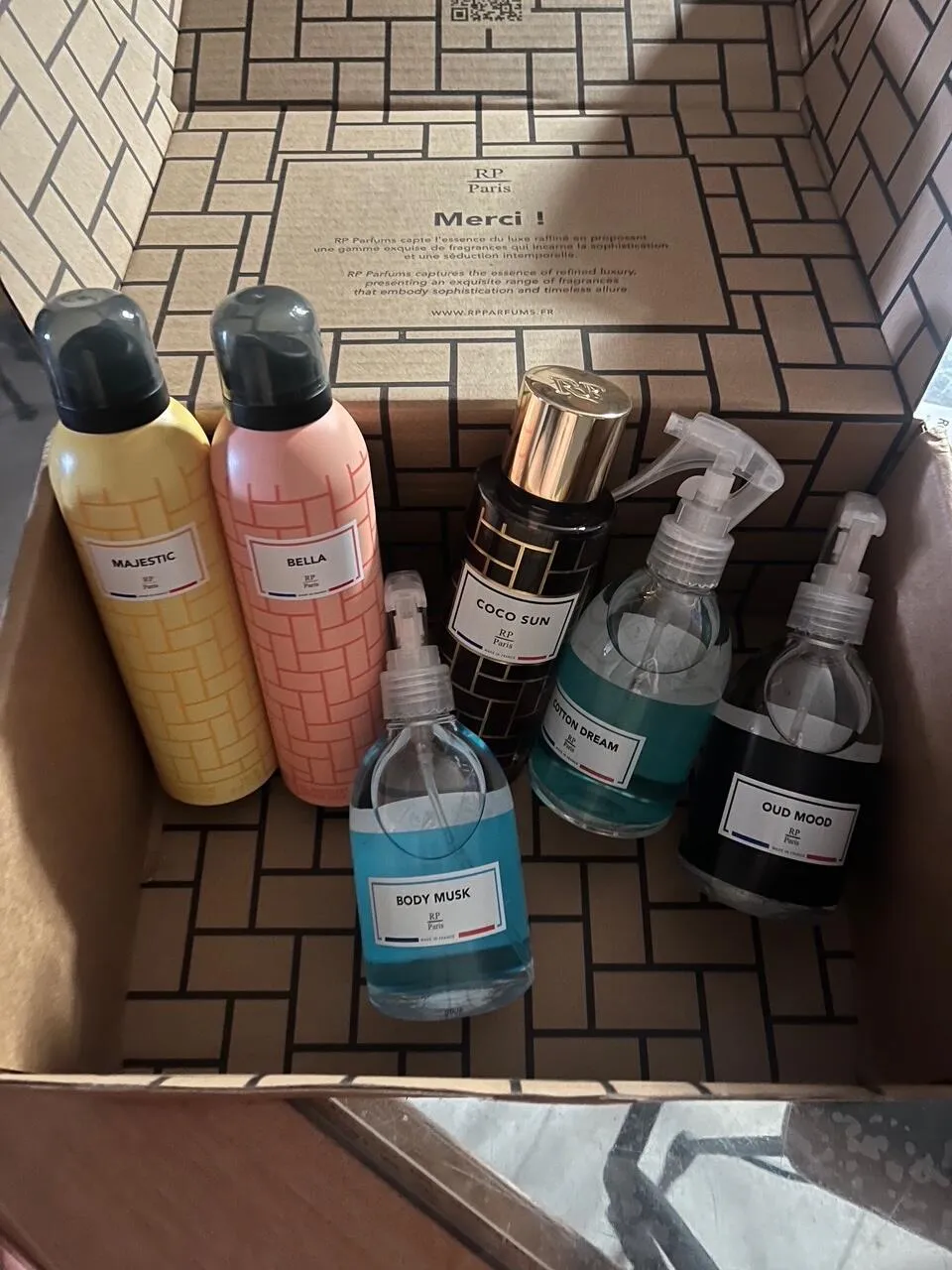 RP Paris Brumes Diamond rumspray 250ml hvid lilje