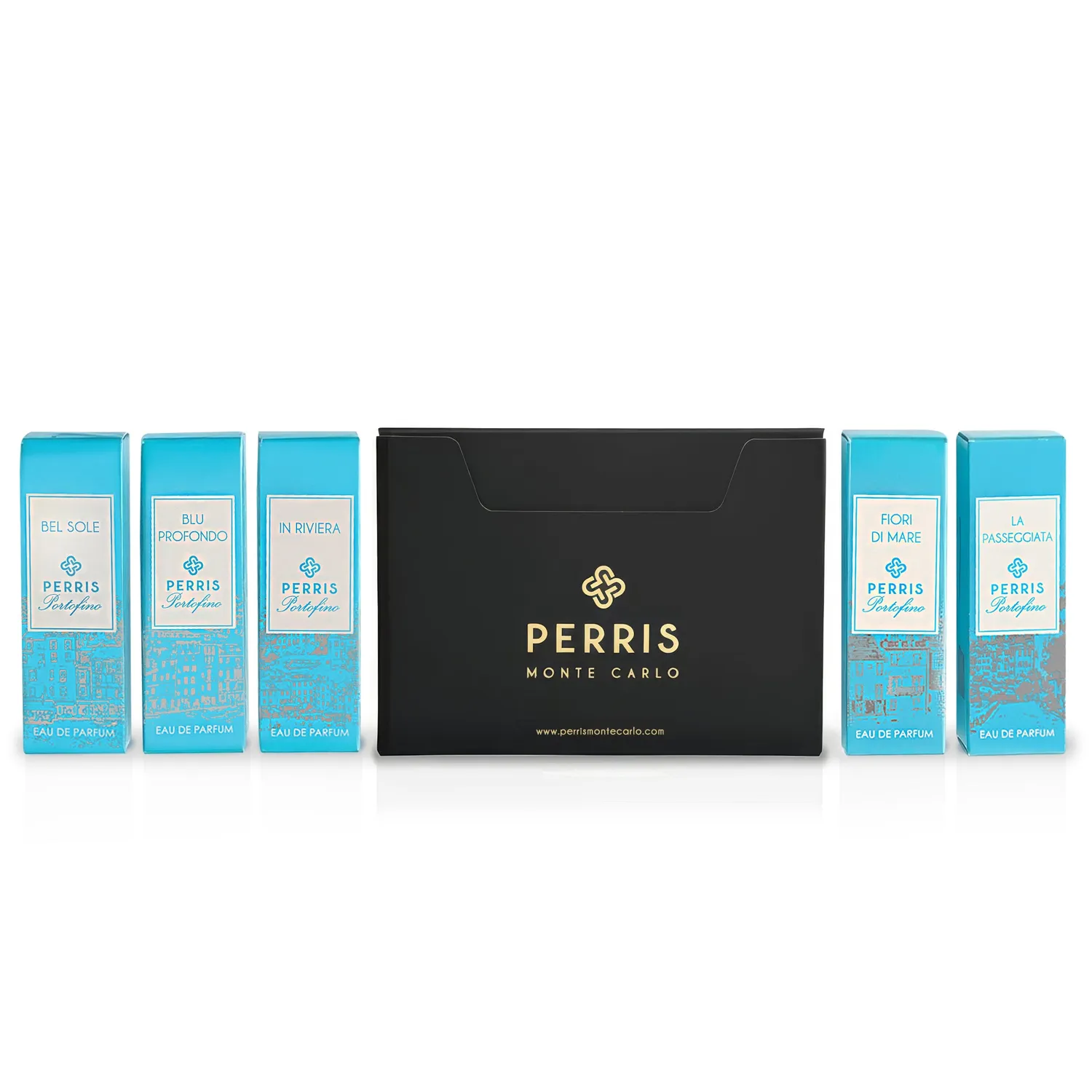 Perris Monte Carlo Portofino parfumesæt 5x2 ml citrus