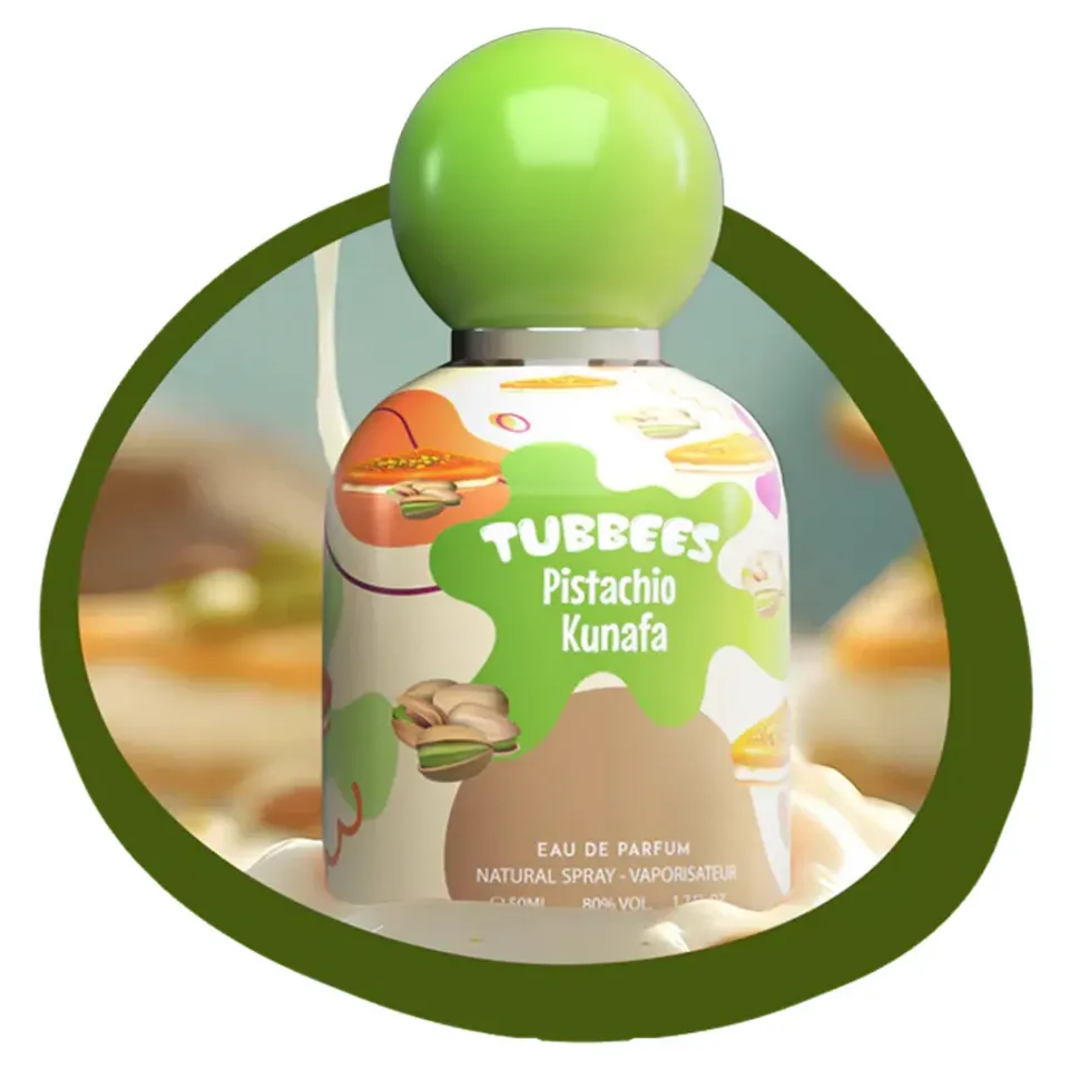 Tubbees Pistachio Kunafa parfume appelsin vanilje