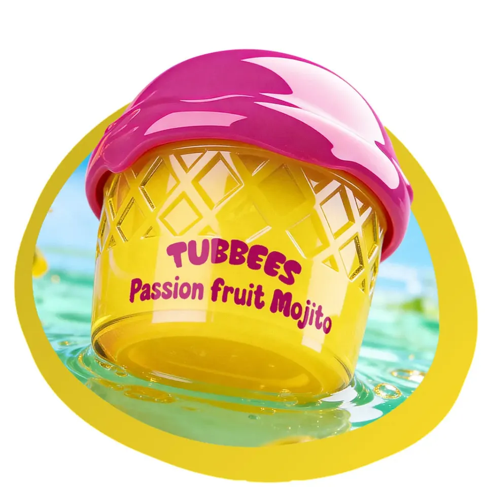 Tubbees Passion Fruit Mojito lip balm med vanilje