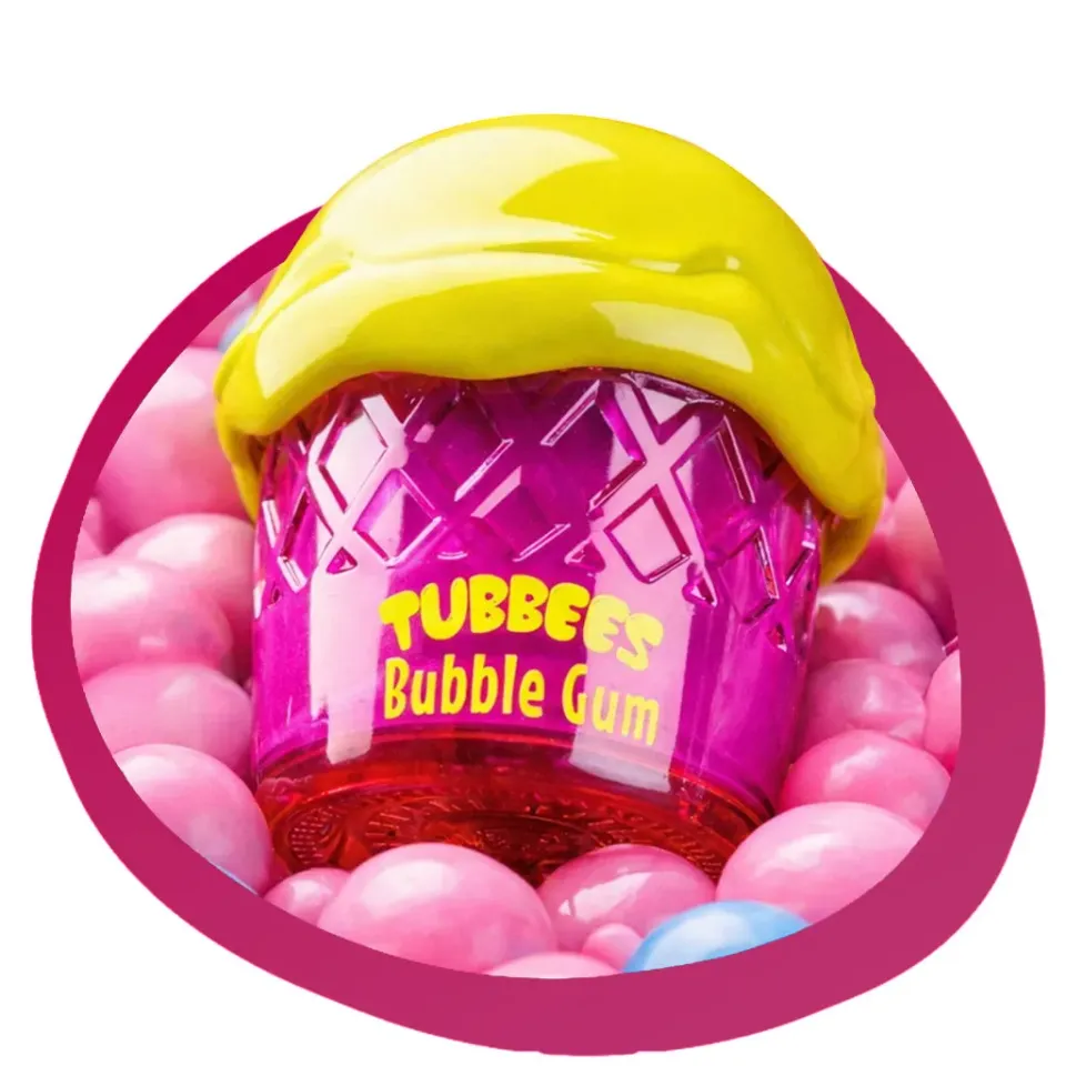 Tubbees Bubble Gum lip balm tutti frutti