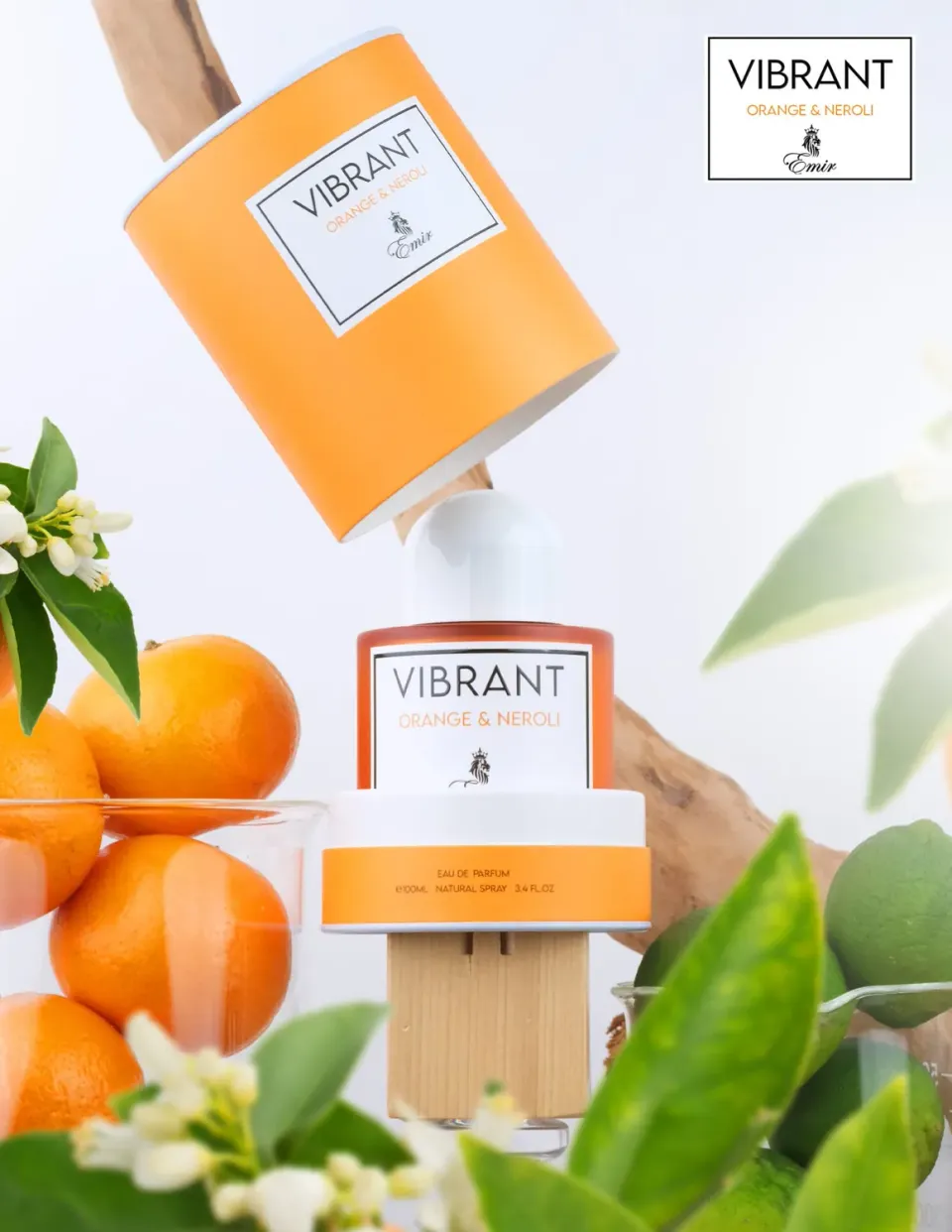 Paris Corner Vibrant Orange Neroli Emir parfume 100 ml muskus