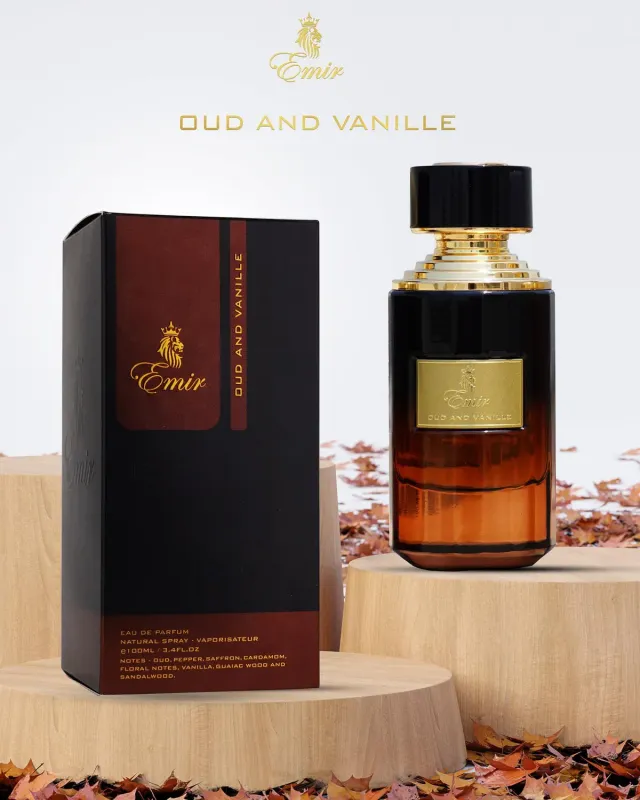 Paris Corner Emir Oud and Vanille Parfume 75 ml oud