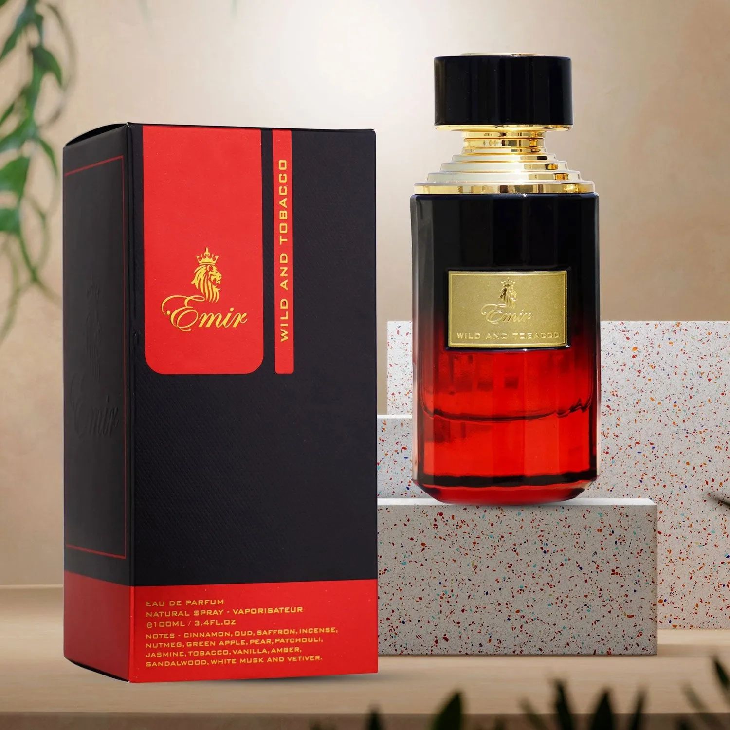 Paris Corner Emir Wild Tobacco eau de parfum 75 ml tobak