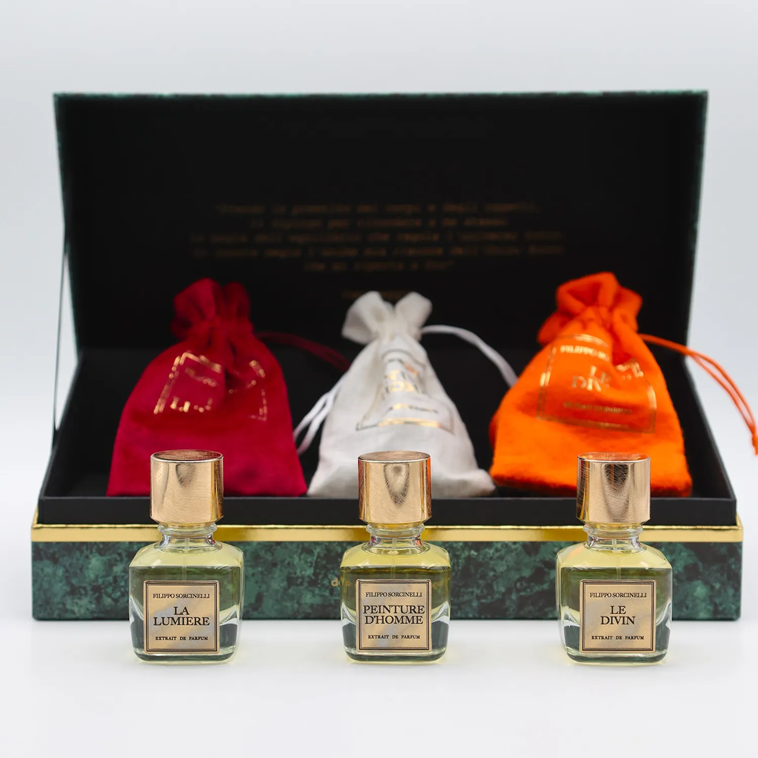 Filippo Sorcinelli Unico Suono parfume 3x30 ml træsæt