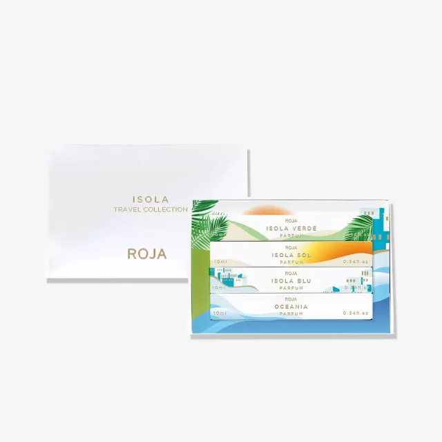 Roja Parfums Isola Travel Collection sæt 40ml hav