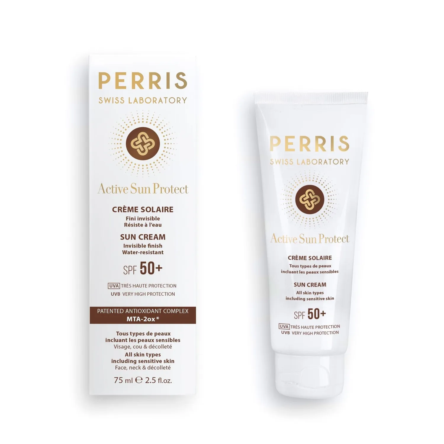 Perris Monte Carlo Sun Cream solcreme SPF50+ 75 ml fugt