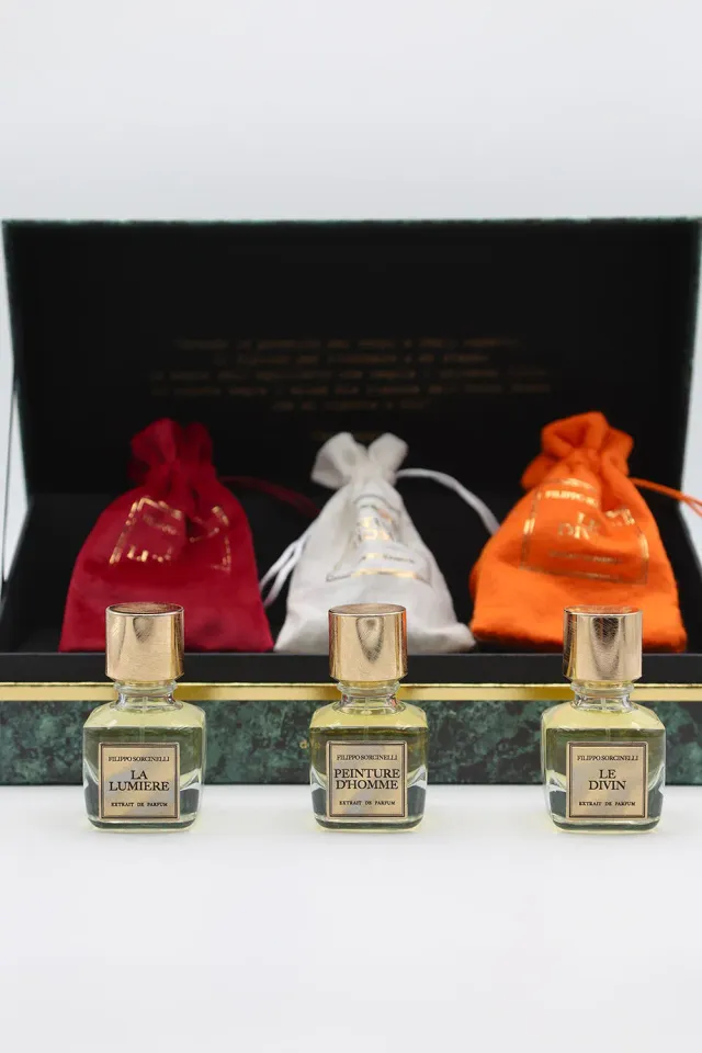 Filippo Sorcinelli Unico Suono parfume 3x30 ml træsæt