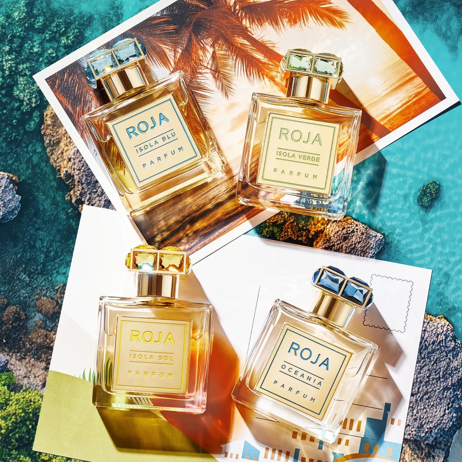 Roja Parfums Isola Travel Collection sæt 40ml hav