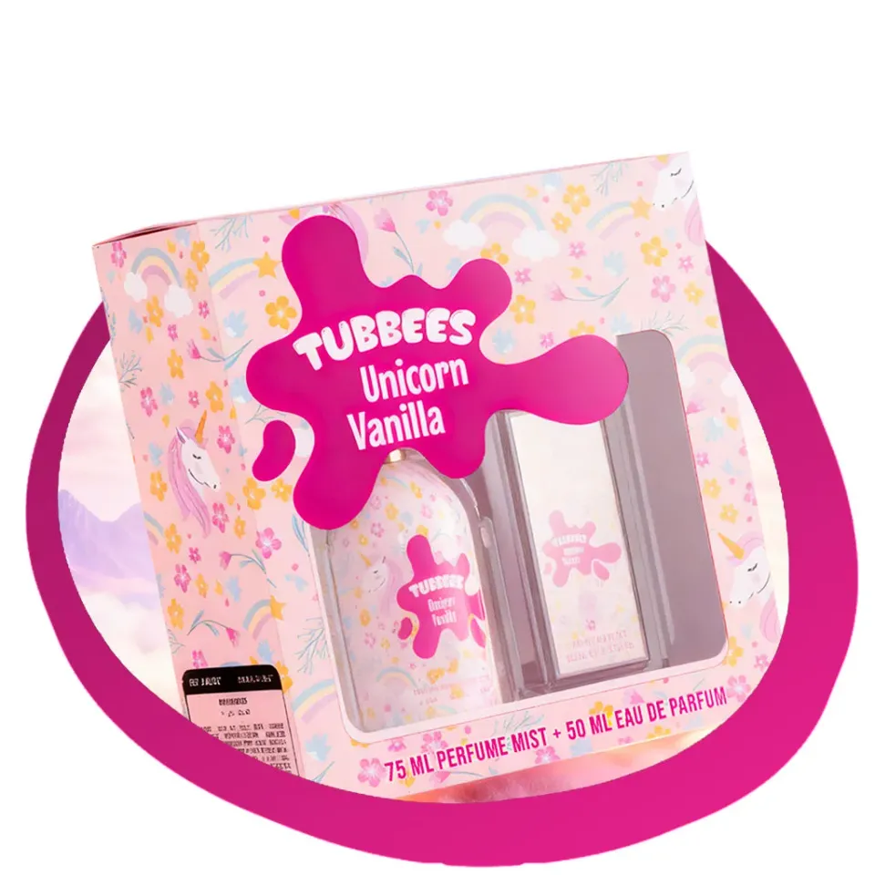 Tubbees Unicorn Vanilla gavesæt vanilje