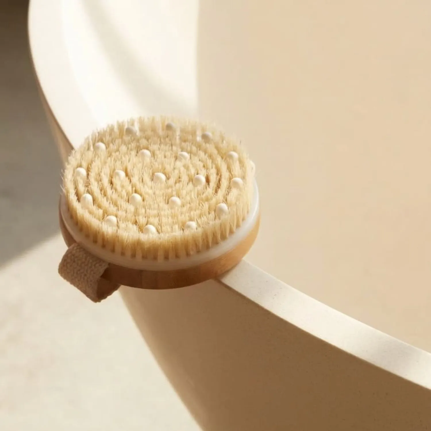 Perris Monte Carlo Dry Brush kropsbørste træ