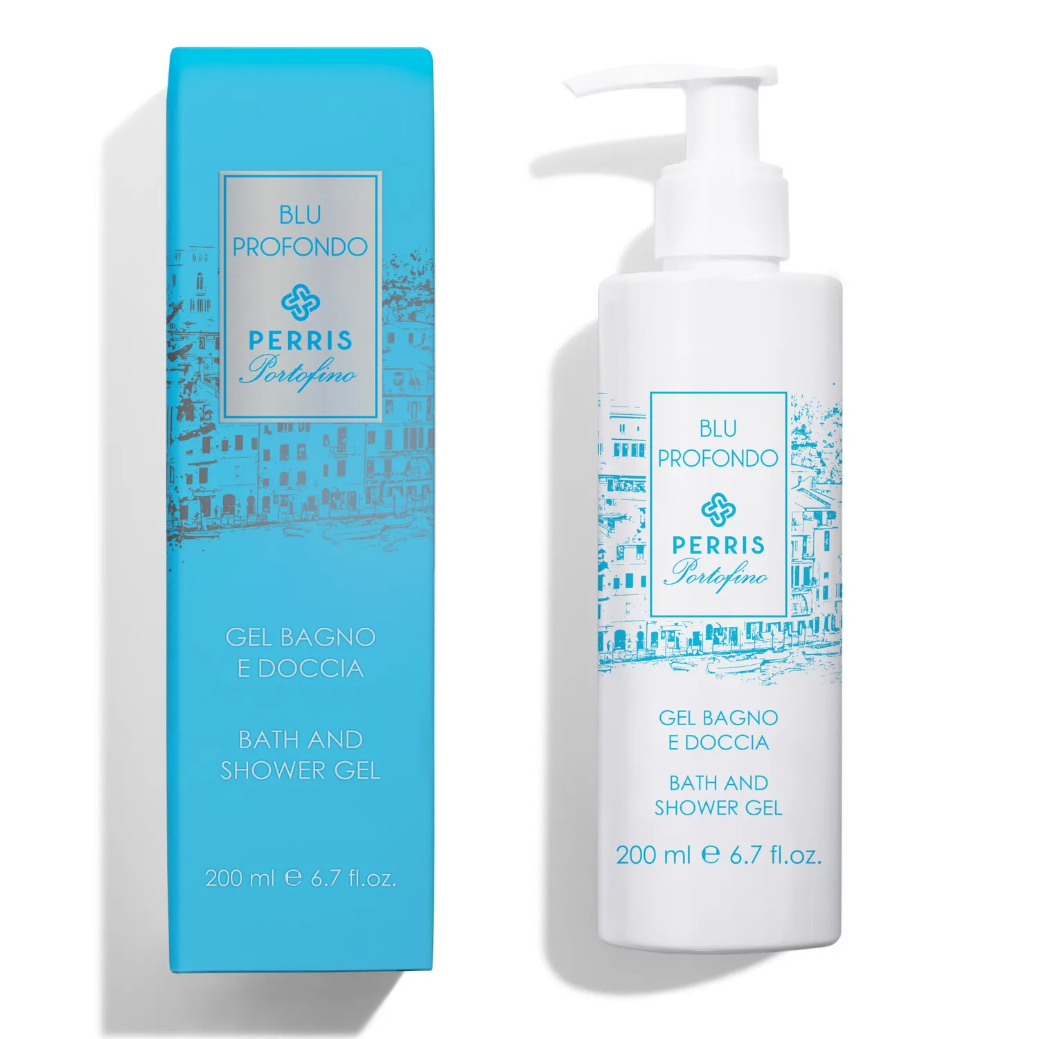 Perris Monte Carlo Blu Profondo bade- og brusegele 200 ml