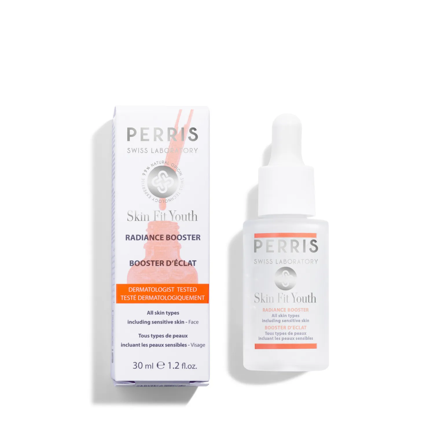 Perris Monte Carlo Radiance Booster serum 30 ml glød