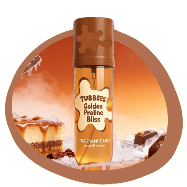 Tubbees Golden Praline Bliss bodymist kakao