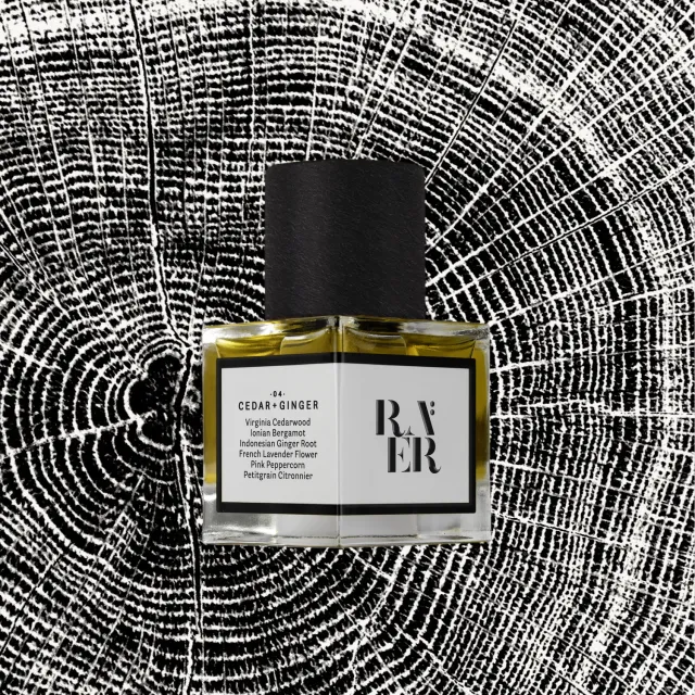 Raer 04 Cedar Ginger parfume 30 ml træet