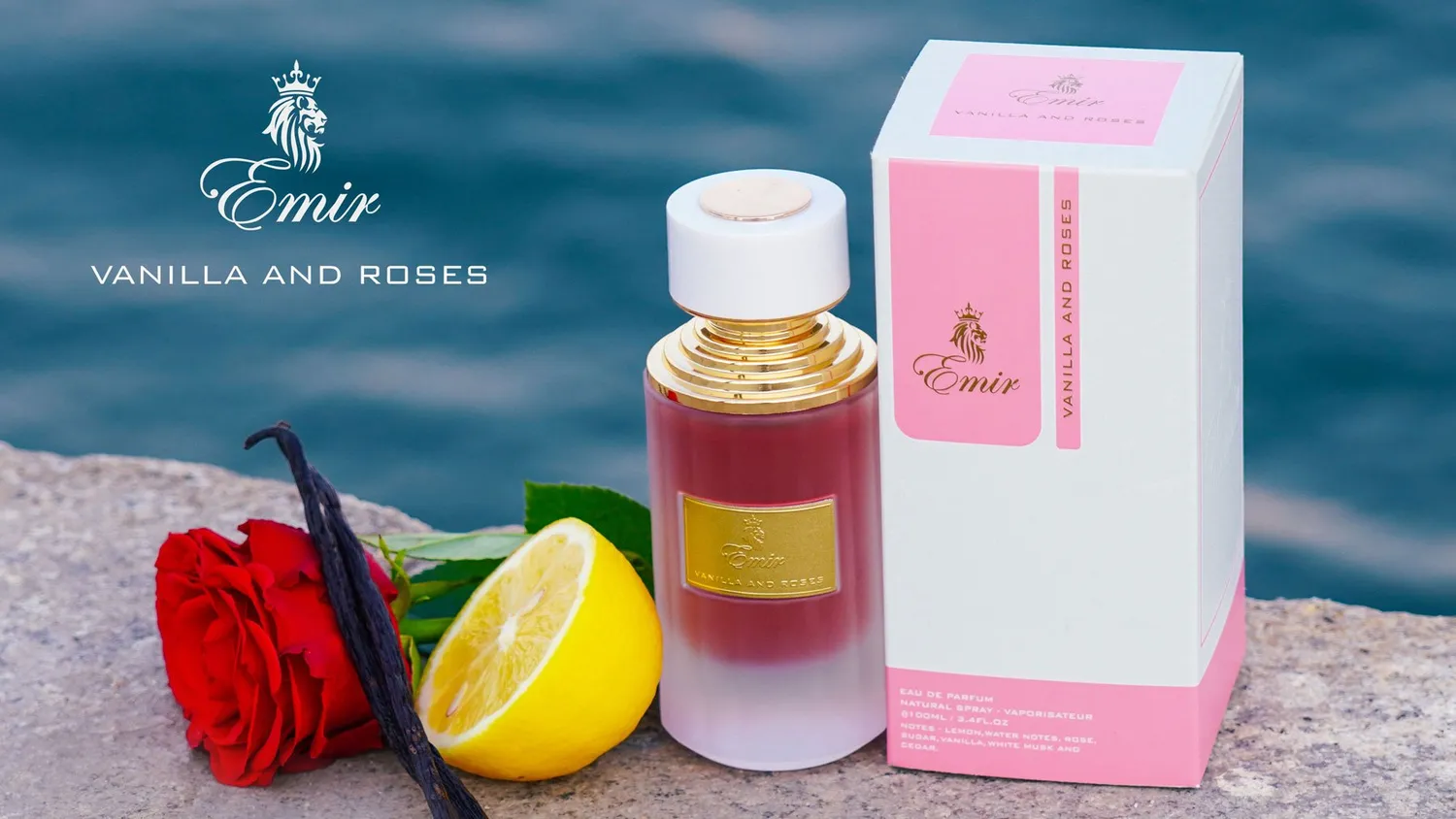 Paris Corner Emir Vanilla and Roses edp 75 ml sød