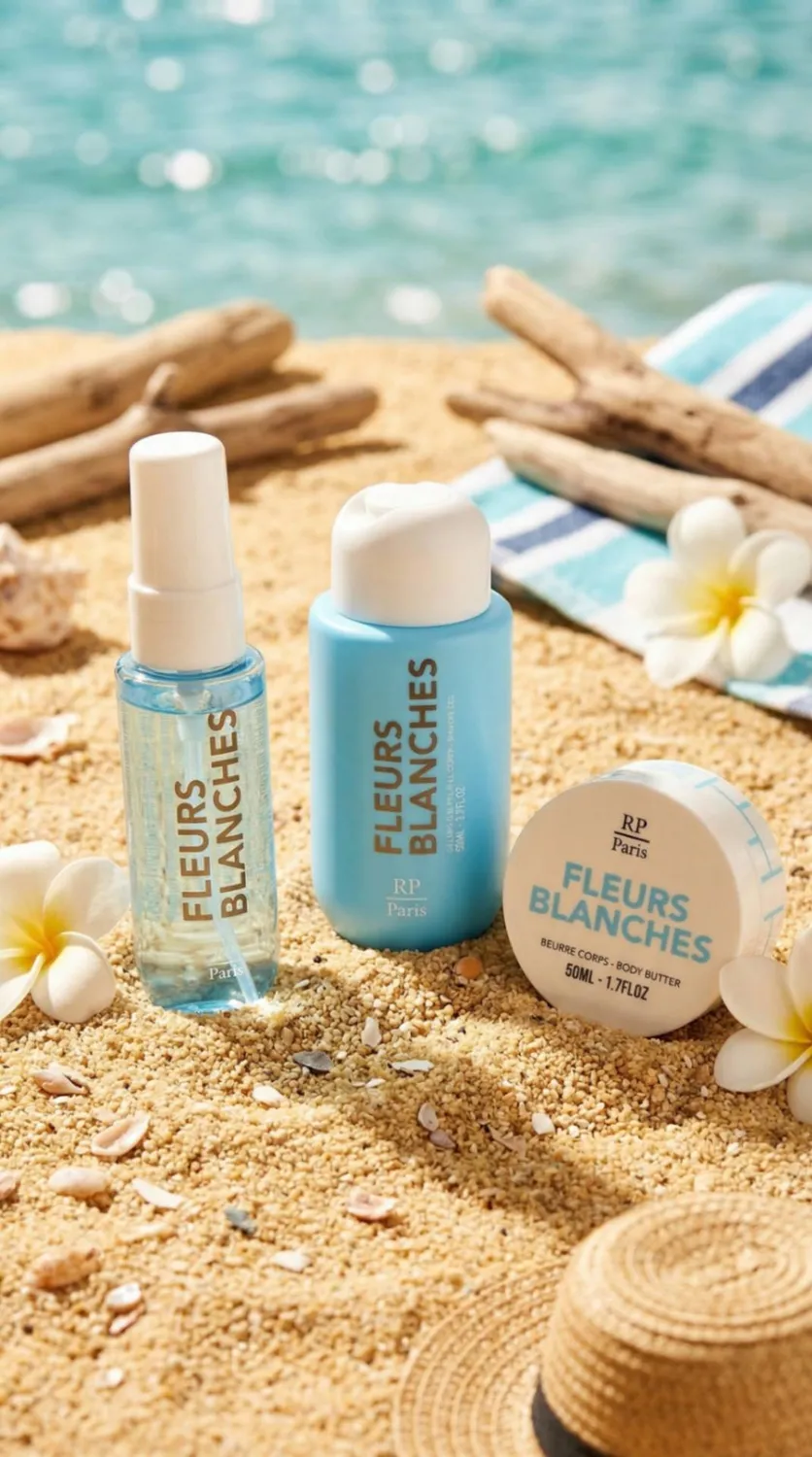 RP Paris RP Pop Fleurs Blanches travelsæt neroli 3 dele