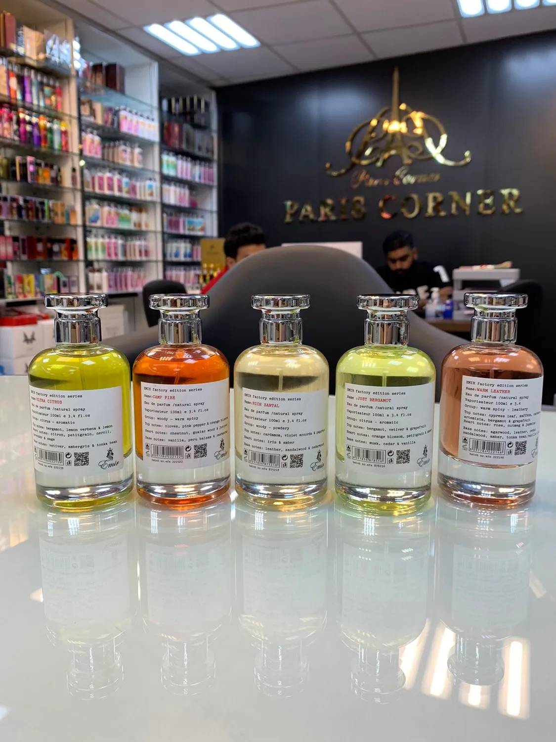 Paris Corner Ultra Citrus Emir eau de parfum 100ml citrusfrisk