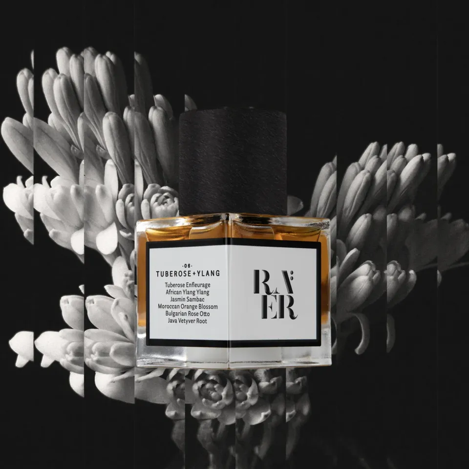 Raer Scents 06 Tuberose Ylang parfume 30 ml hvid blomst