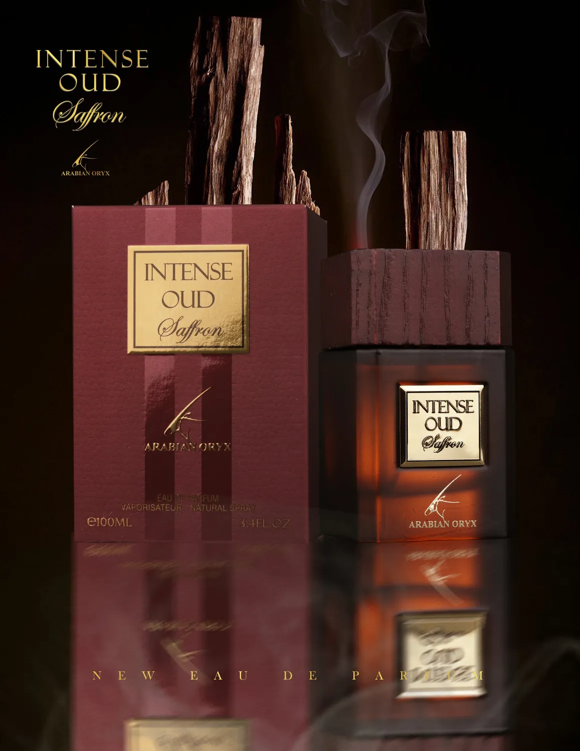 Paris Corner Intense Oud Saffron eau de parfum 100 ml oud