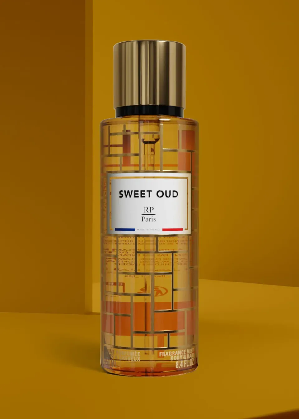 RP Paris Brumes Sweet Oud bodymist 250 ml rund oud