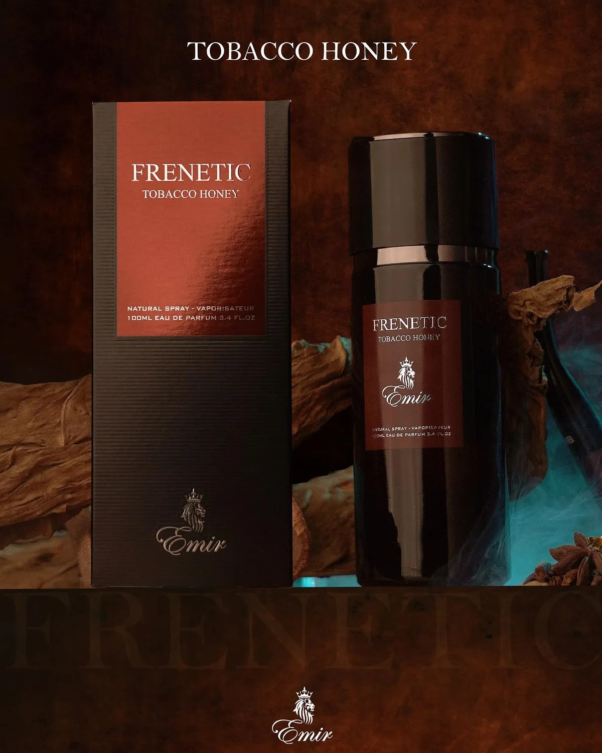 Paris Corner Frenetic Tobacco Honey edp 100 ml tobak
