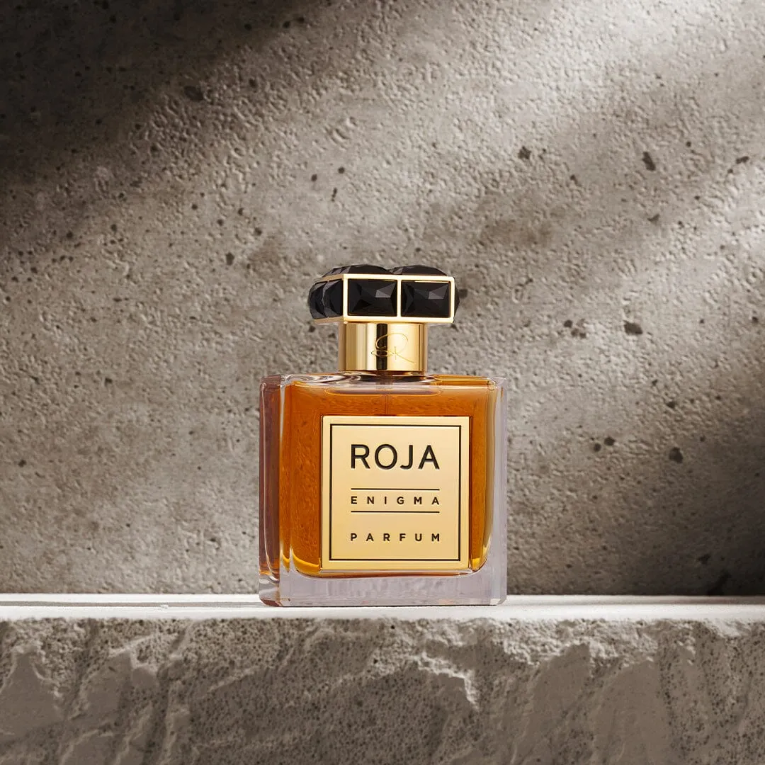 Roja Enigma gaveæske parfume sød amberduft