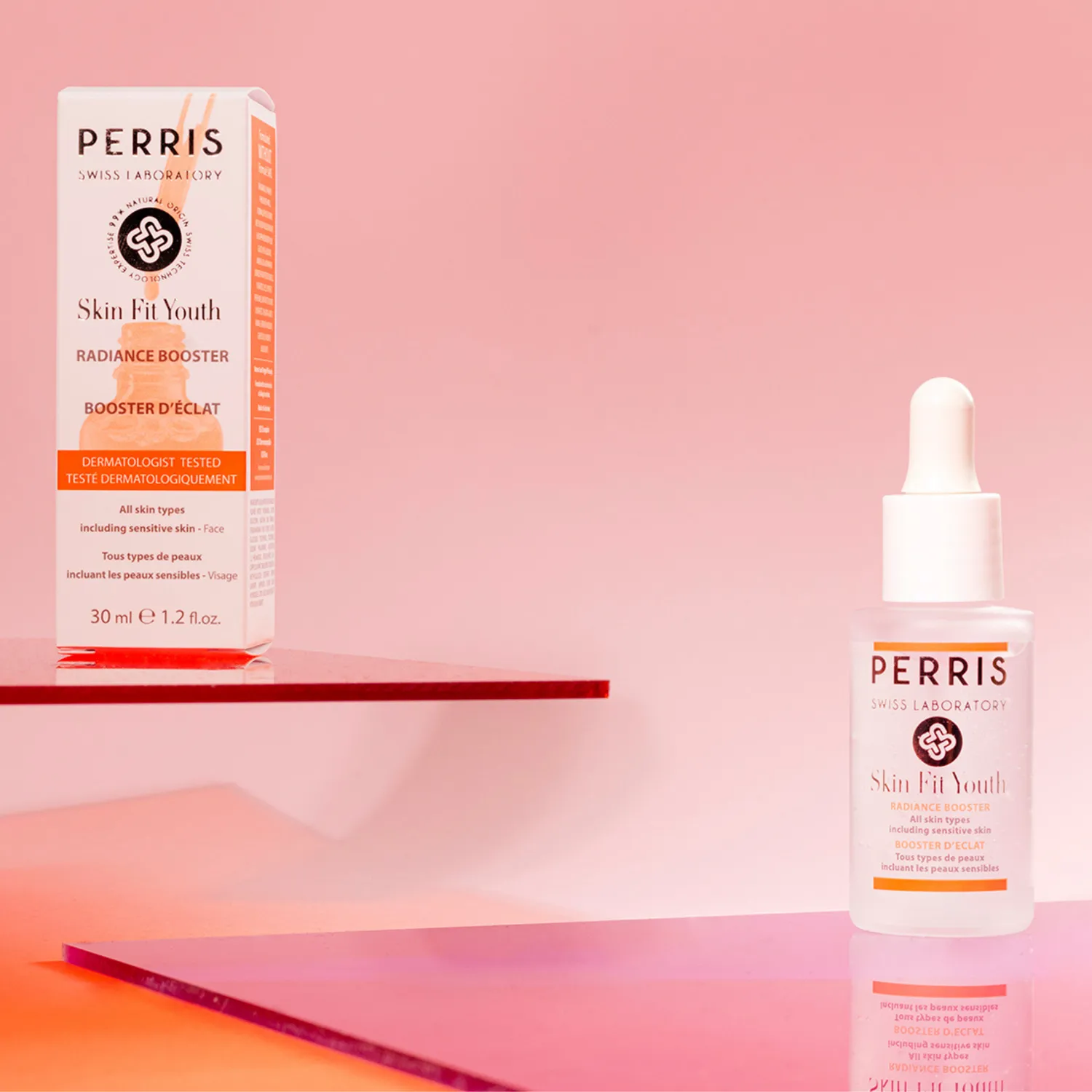 Perris Monte Carlo Radiance Booster serum 30 ml glød