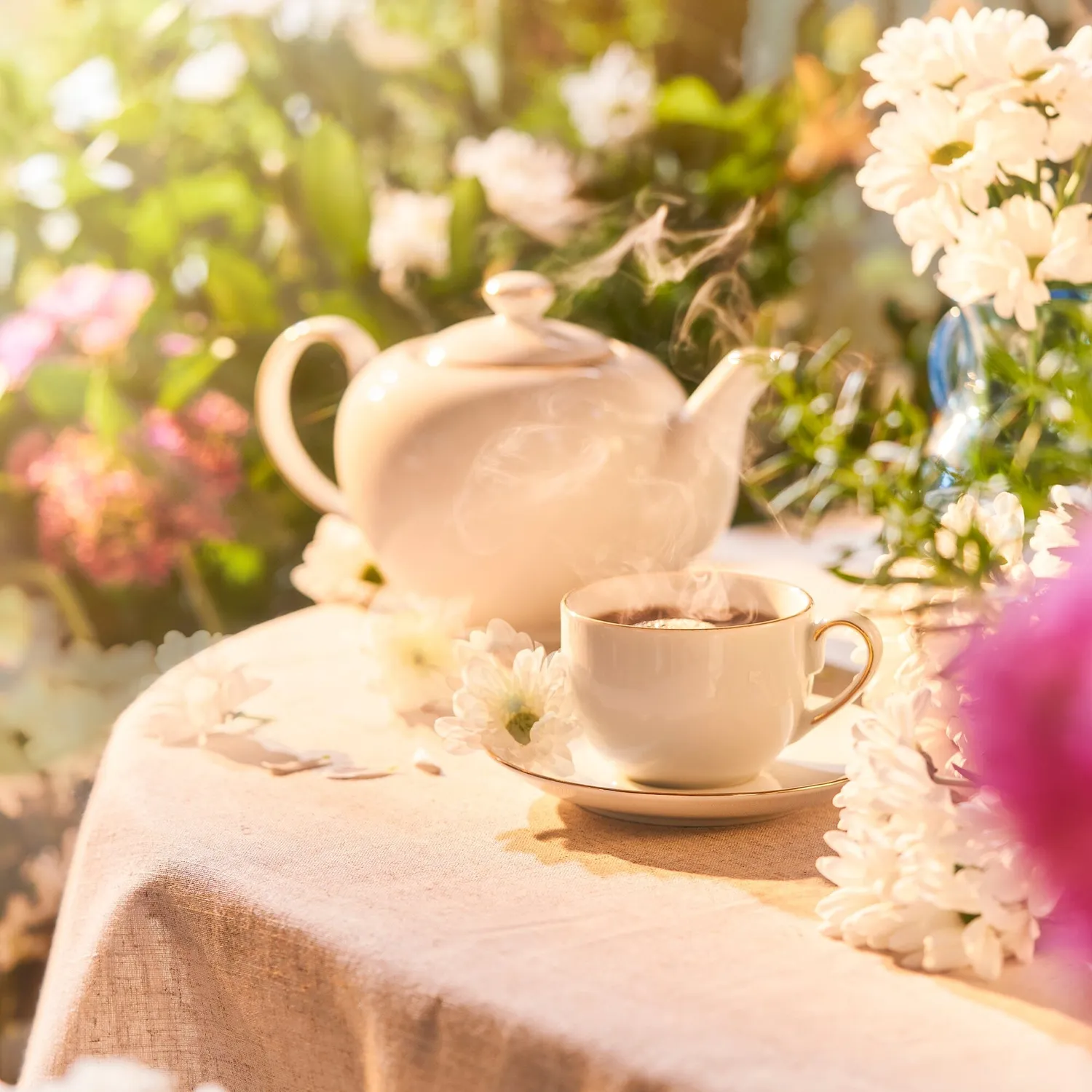 Roja Tea Time In The Conservatory duftlys 250g jasmin