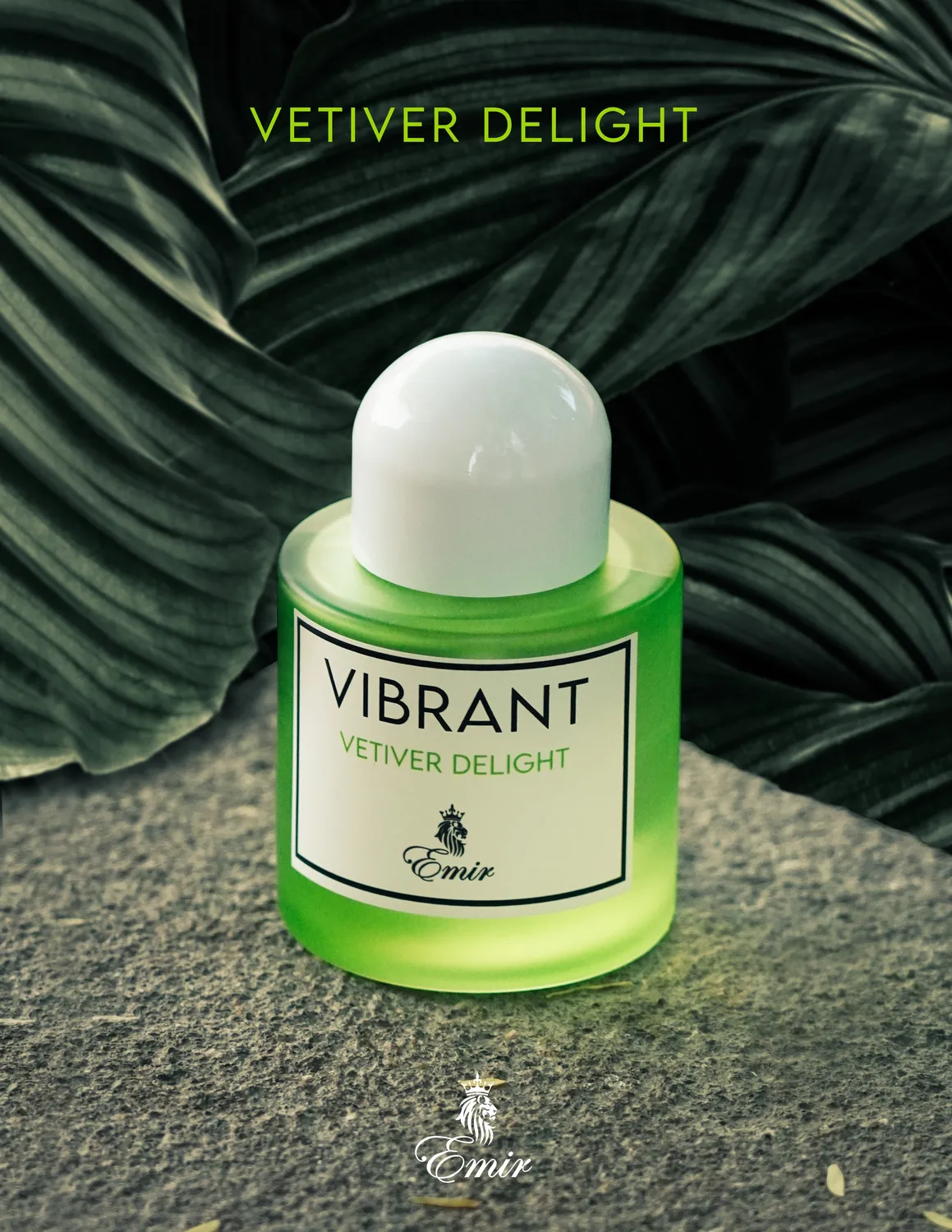 Paris Corner Vibrant Vetiver Delight Emir eau de parfum 100ml grøn