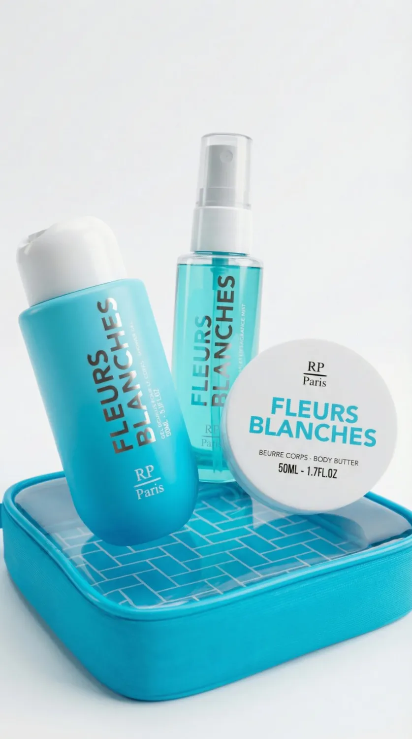 RP Paris RP Pop Fleurs Blanches travelsæt neroli 3 dele