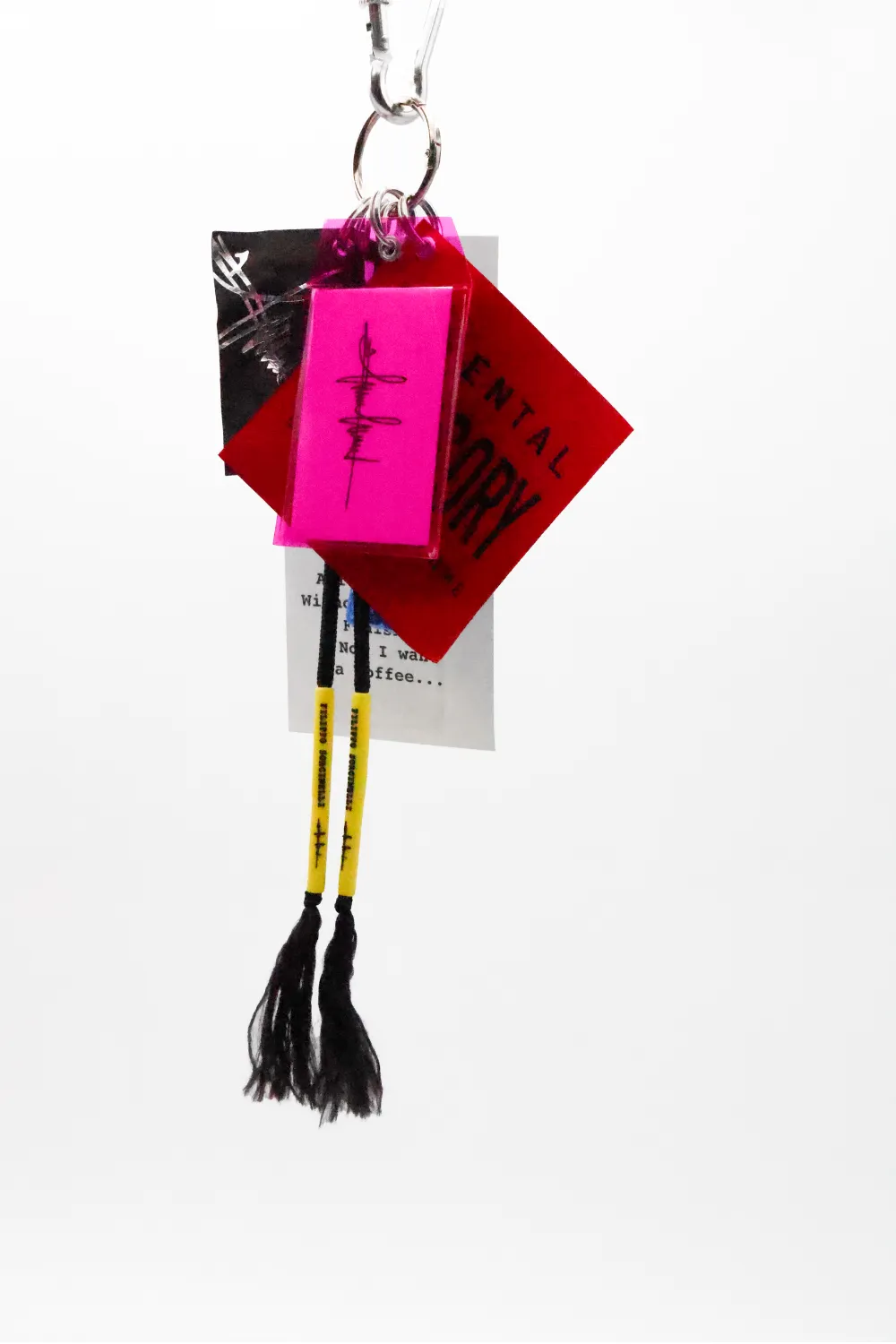 Filippo Sorcinelli X Sé nøglering accessory sort