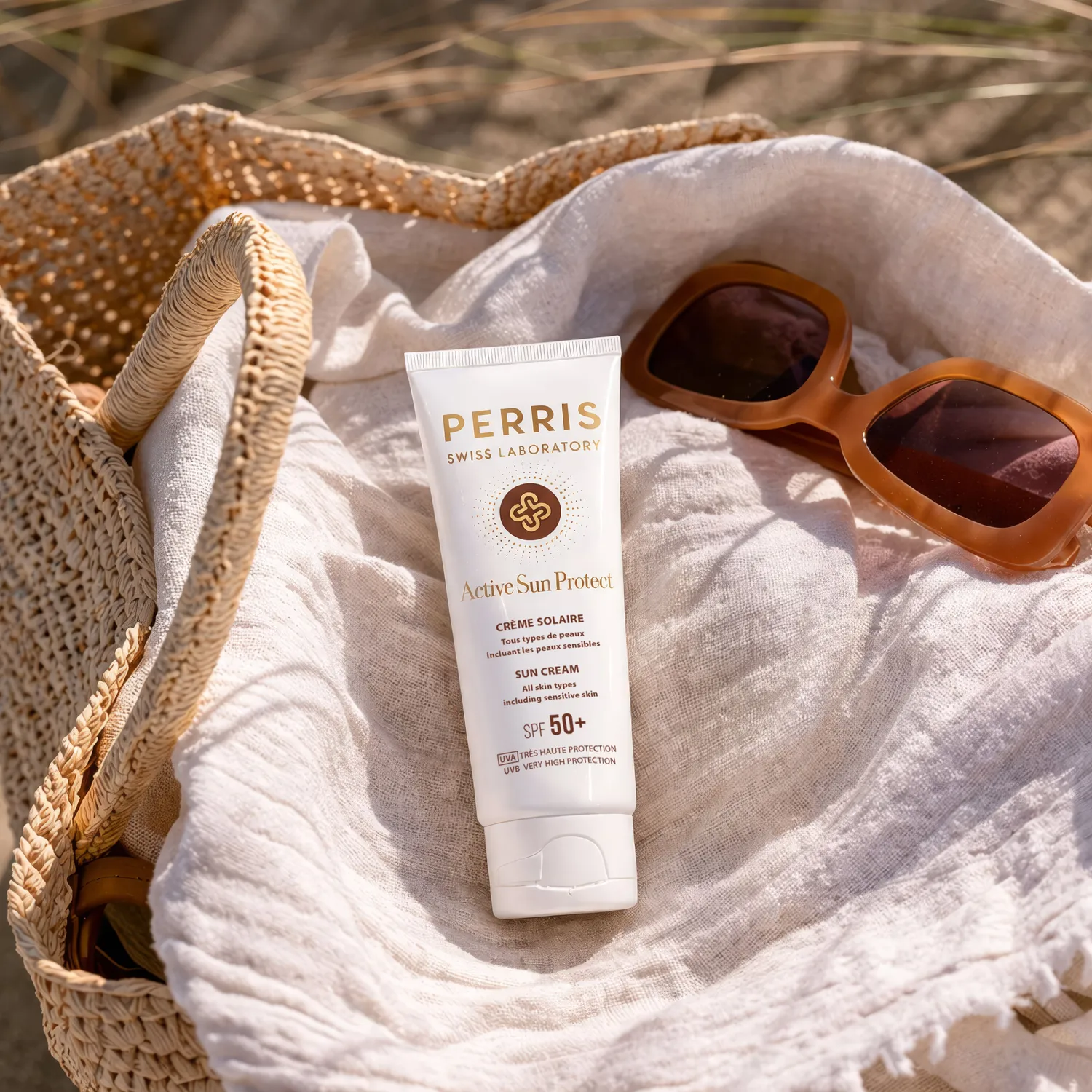 Perris Monte Carlo Sun Cream solcreme SPF50+ 75 ml fugt