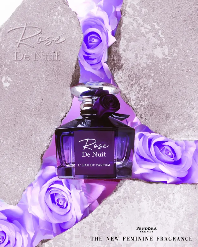 Paris Corner Rose De Nuit eau de parfum 100ml Hindbær