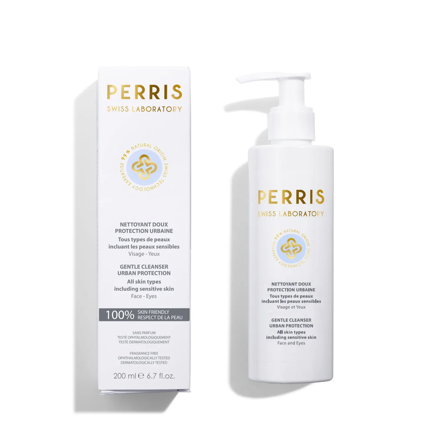 Perris Monte Carlo Gentle Cleanser rensegel 200 ml uparfumeret