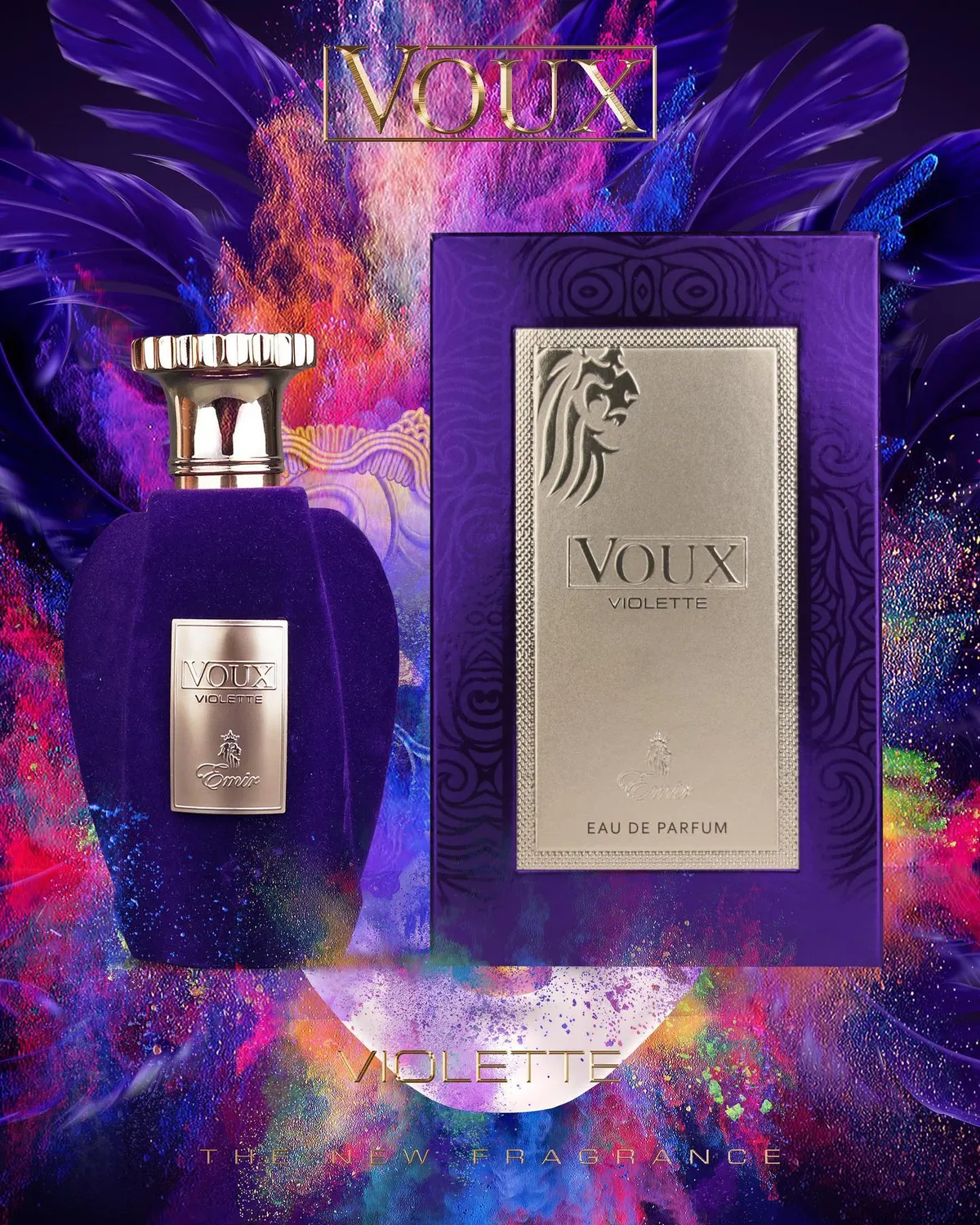 Paris Corner Voux Violette Emir eau de parfum 100ml frugtig moskus