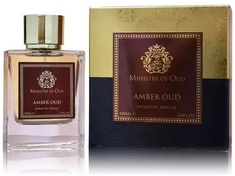Paris Corner Ministry of Oud Amber Oud eau de parfum 100ml citrus